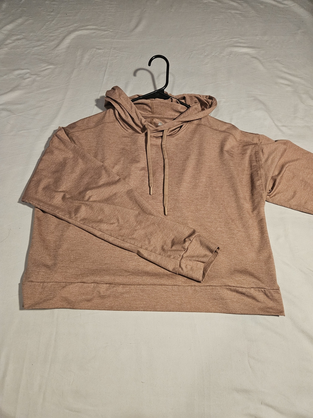 All In Motion Women's Cropped Pullover Hoodie - Dusty Rose